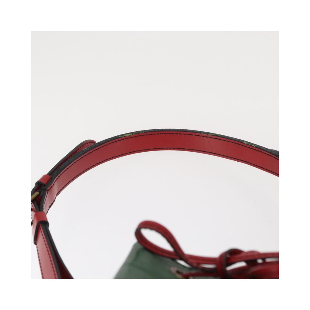 Louis Vuitton - Axelväska Bicolor Petit Noe Handbag Läder - Grön