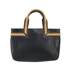 Gucci - Vintage Web Tote Lædershopper - Sort