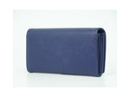 Chanel - Plånbok Deauville Flap Wallet Long Läder - Marinblå
