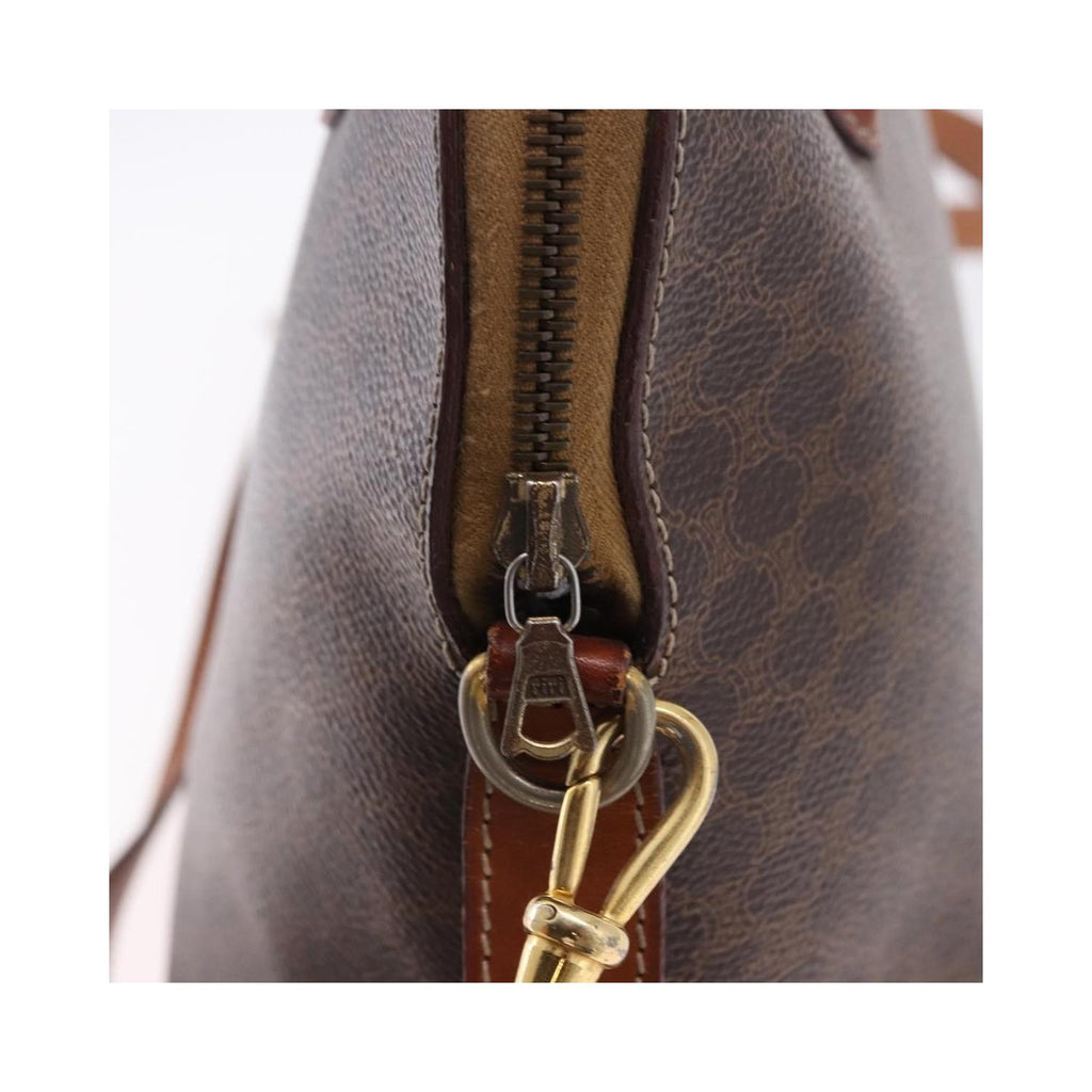 Celine - Handväska Macadam Small PVC - Brun