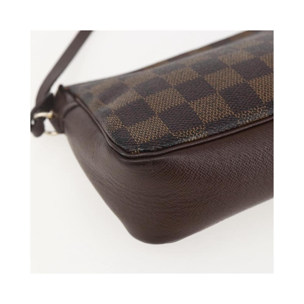 Louis Vuitton - Trousse Make Up Small Clutch i Lærred - Brun