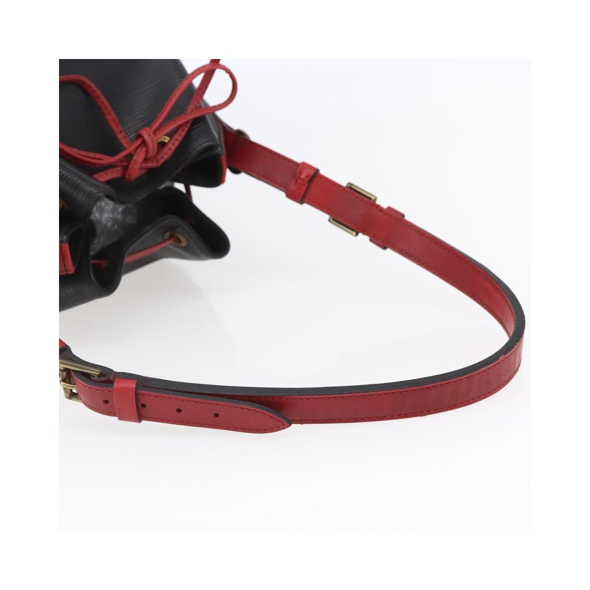 Louis Vuitton - Handväska Bicolor Noe Large Läder - Svart