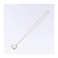 Tiffany & Co. Elsa Peretti Open Heart Pendant Necklace Sterling Silver 16mm