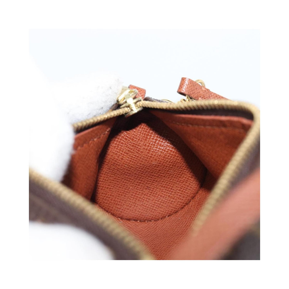 Louis Vuitton - Papillon Pochette Mini Clutch Canvas - Brun