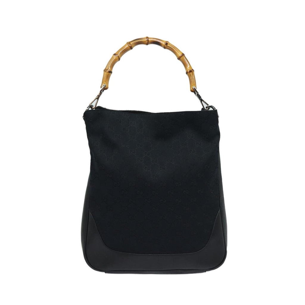 Gucci Bamboo Shoulder Bag GG Canvas Product Image