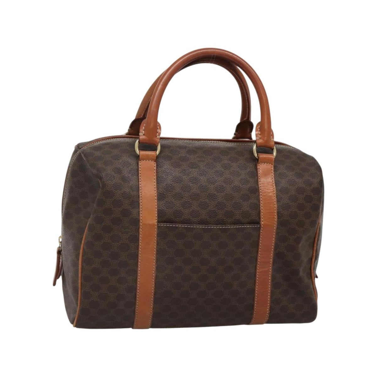 Celine - Bolso de mano Macadam de lona - Marrón
