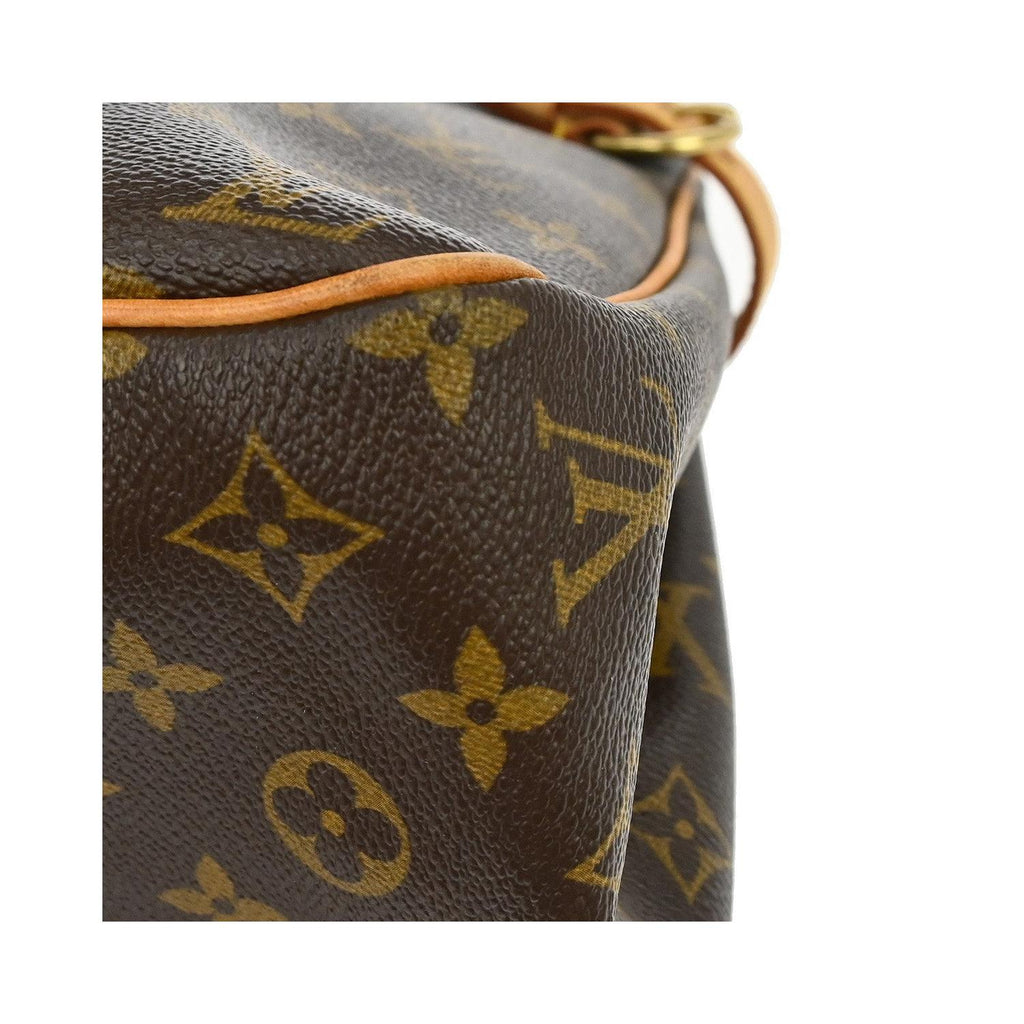 Louis Vuitton - Schultertasche Batignolles Horizontal Canvas - Braun