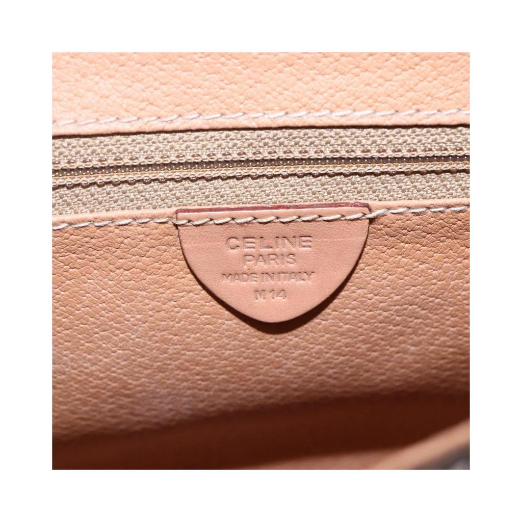 Celine - Torba Na Ramię Macadam Shoulder Bag Płótno - Brązowy