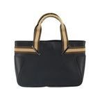 Gucci - Vintage Web Tote Lædershopper - Sort