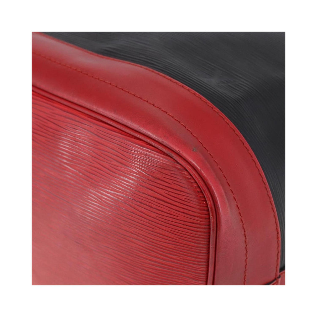 Louis Vuitton - Handväska Bicolor Noe Large Läder - Svart