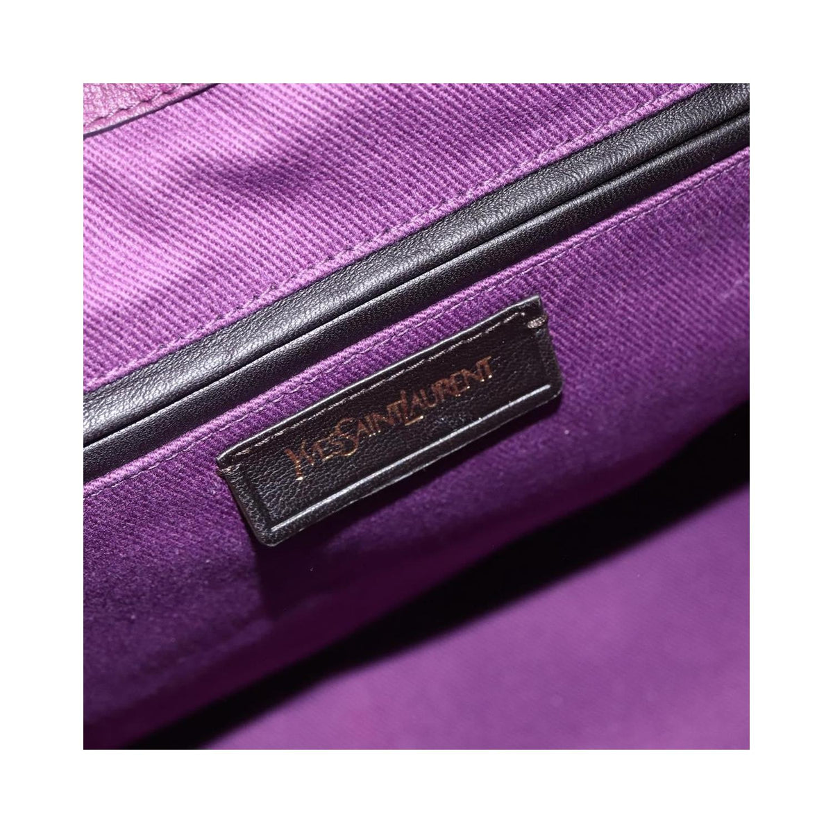 Saint Laurent - Shopper Bicolor Muse Two Cabas Læder - Lilla