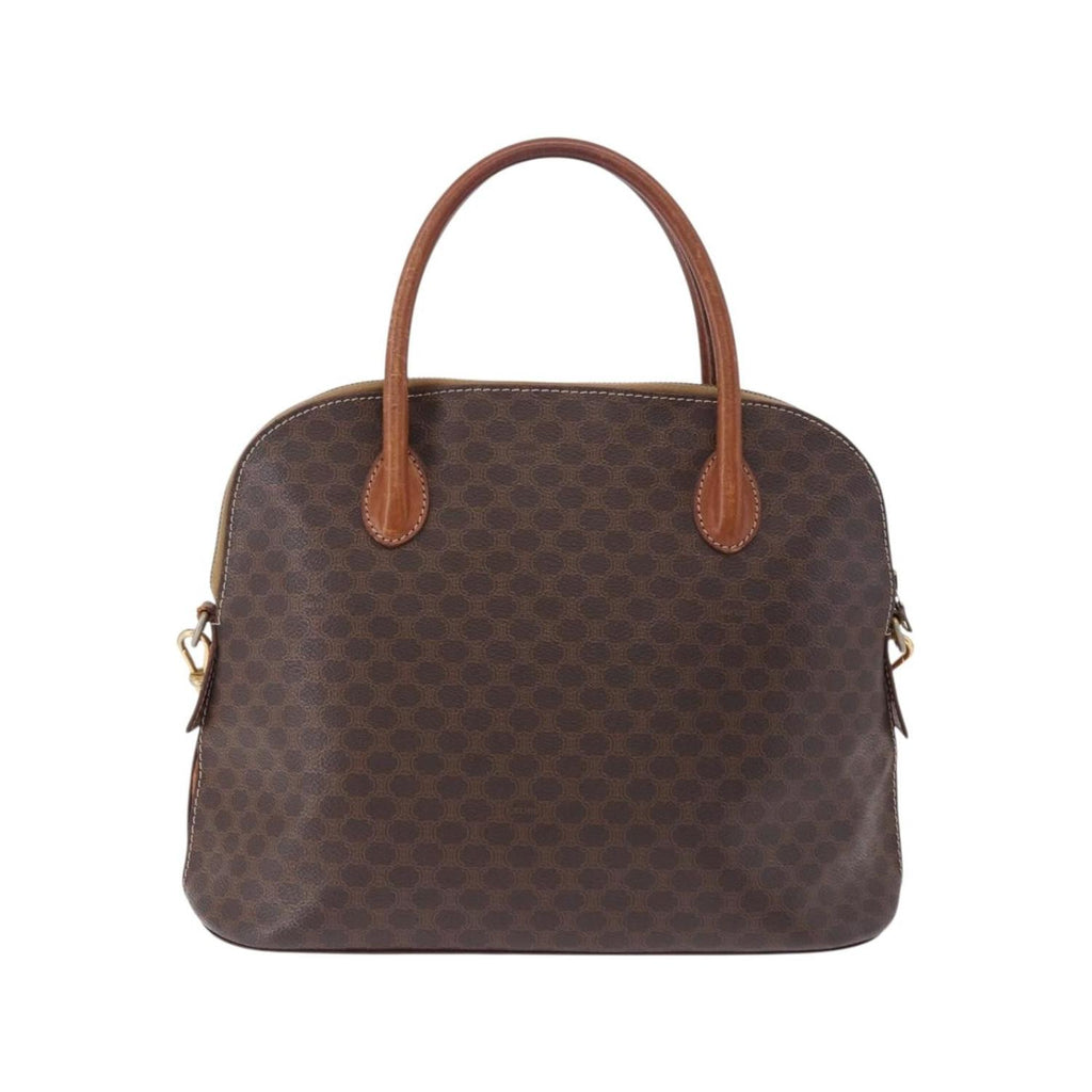 Celine - Handväska Macadam Small PVC - Brun