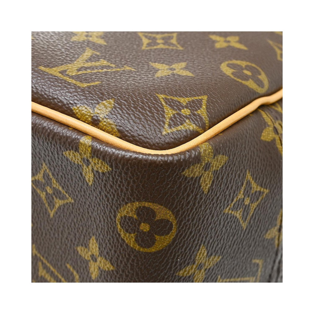 Louis Vuitton – Deauville Mini Handväska i Canvas – Brun