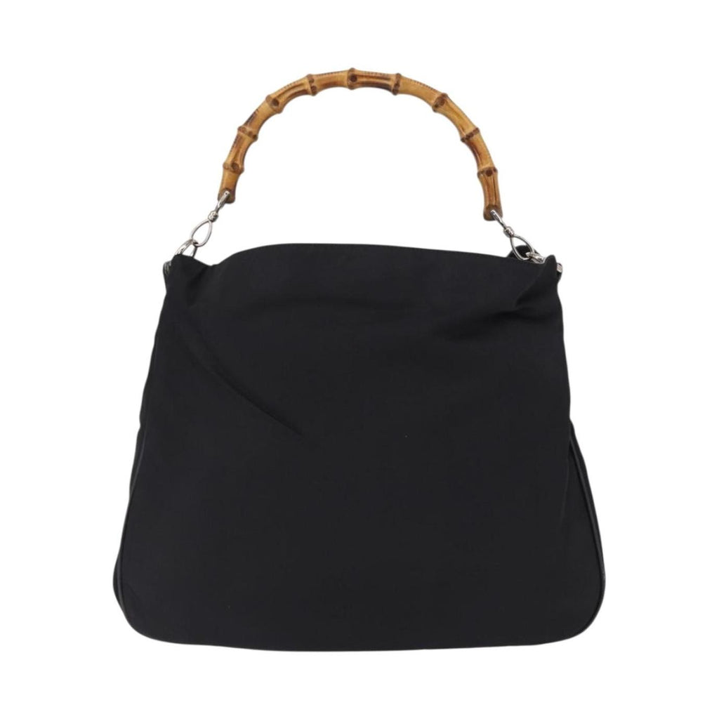 Gucci Vintage Bamboo Shoulder Bag Canvas Product Image