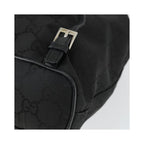 Gucci - Vintage Jackie Backpack Medium Rygsæk I Kanvas - Sort