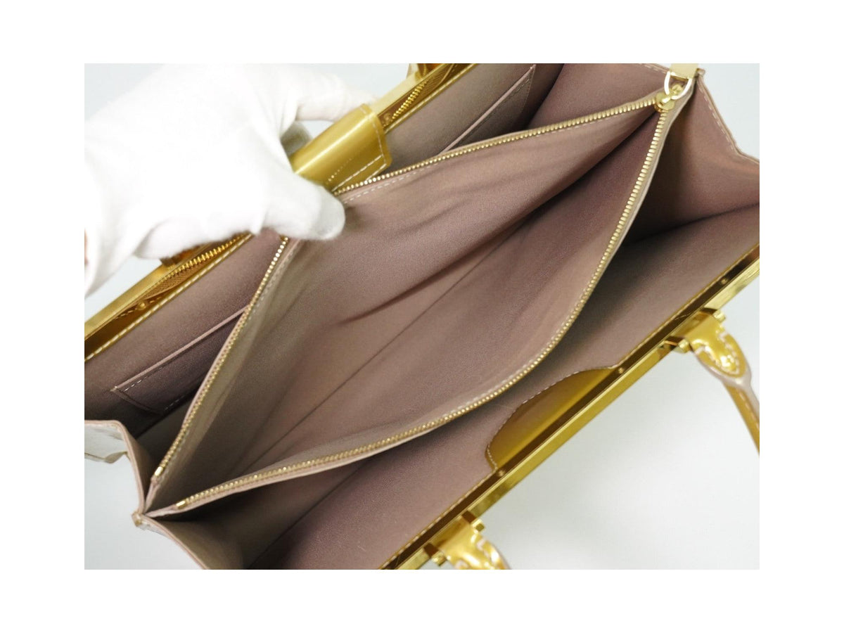 Louis Vuitton - Borsa a mano Déesse GM in pelle - Beige