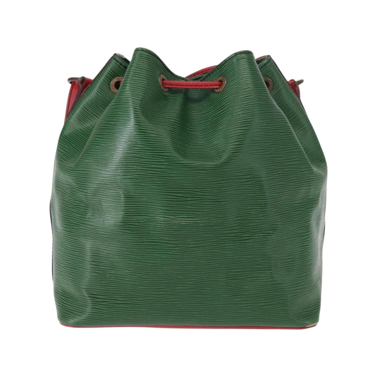 Louis Vuitton - Axelväska Bicolor Petit Noe Handbag Läder - Grön