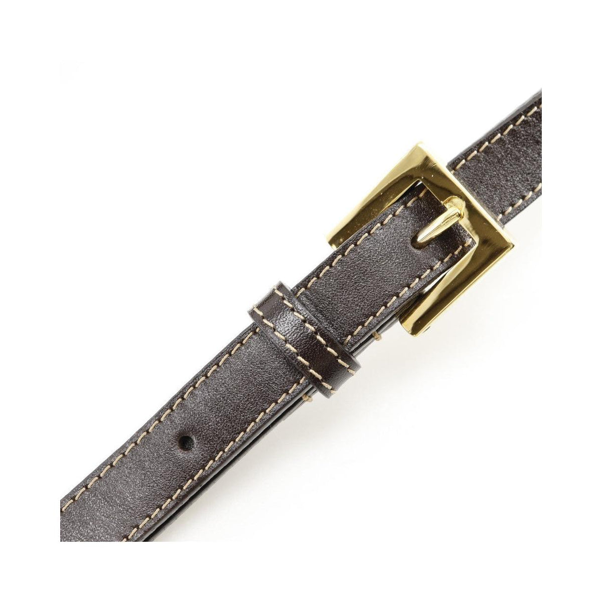 Fendi - Zucchino Mamma Baguette Plastic Axelremsväska - Brun