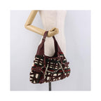 Gucci - Axelväska Vintage Jackie Shoulder Canvas - Grön