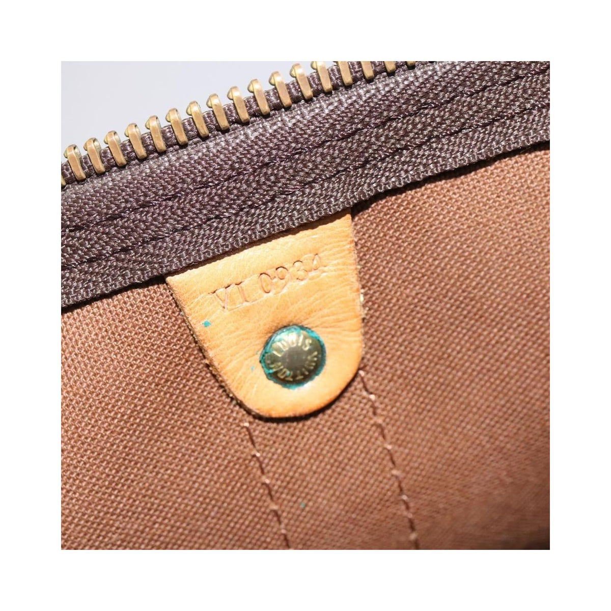 Louis Vuitton - Torba podróżna Keepall 55 z płótna - Brązowy