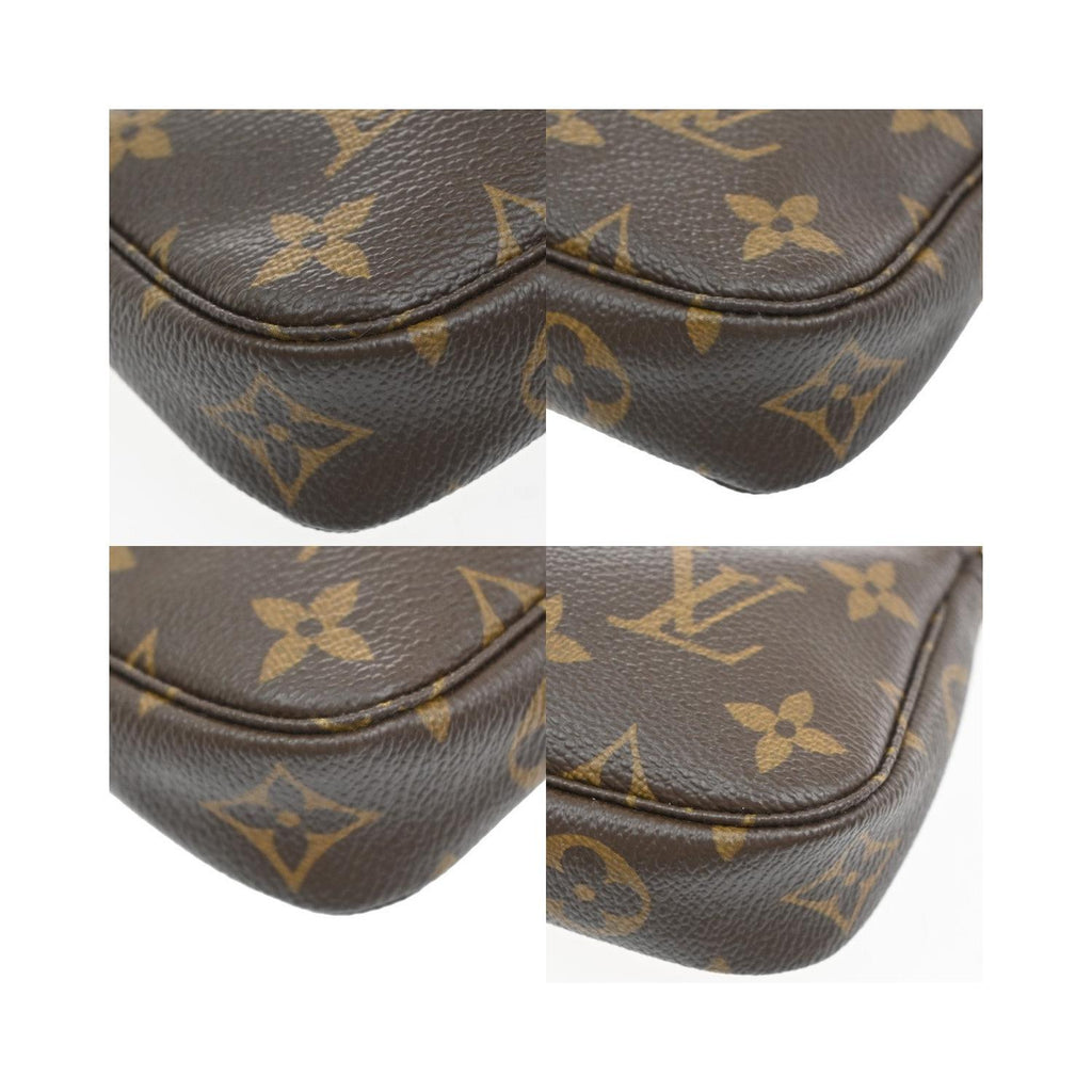 Louis Vuitton - Kuvertväska Mini Pochette Accessoires Mini Läder - Brun