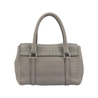 Fendi - Borsa a mano Selleria Linda mini in pelle - Grigio
