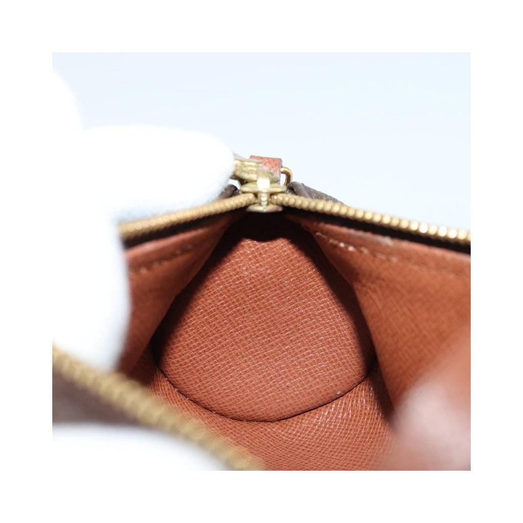 Louis Vuitton - Torebka Papillon Pochette Mini z płótna - Brązowy