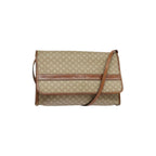 Celine Vintage Macadam Shoulder Bag Canvas and Leather Product Image