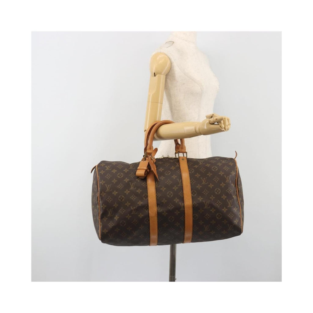 Louis Vuitton - Reseväska Keepall 45 i Canvas - Brun