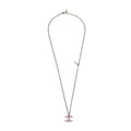 Chanel Vintage CC Colgante Collar largo Metal Imagen del producto