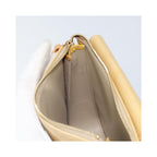 Louis Vuitton - Mott Handbag Clutch Lakeret Læder - Beige