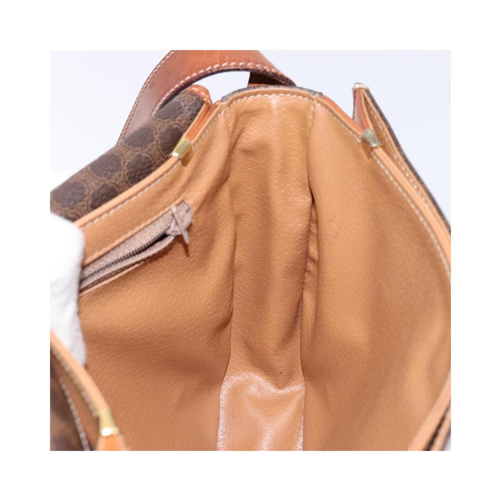 Celine - Axelremsväska Macadam Shoulder Bag Canvas - Brun