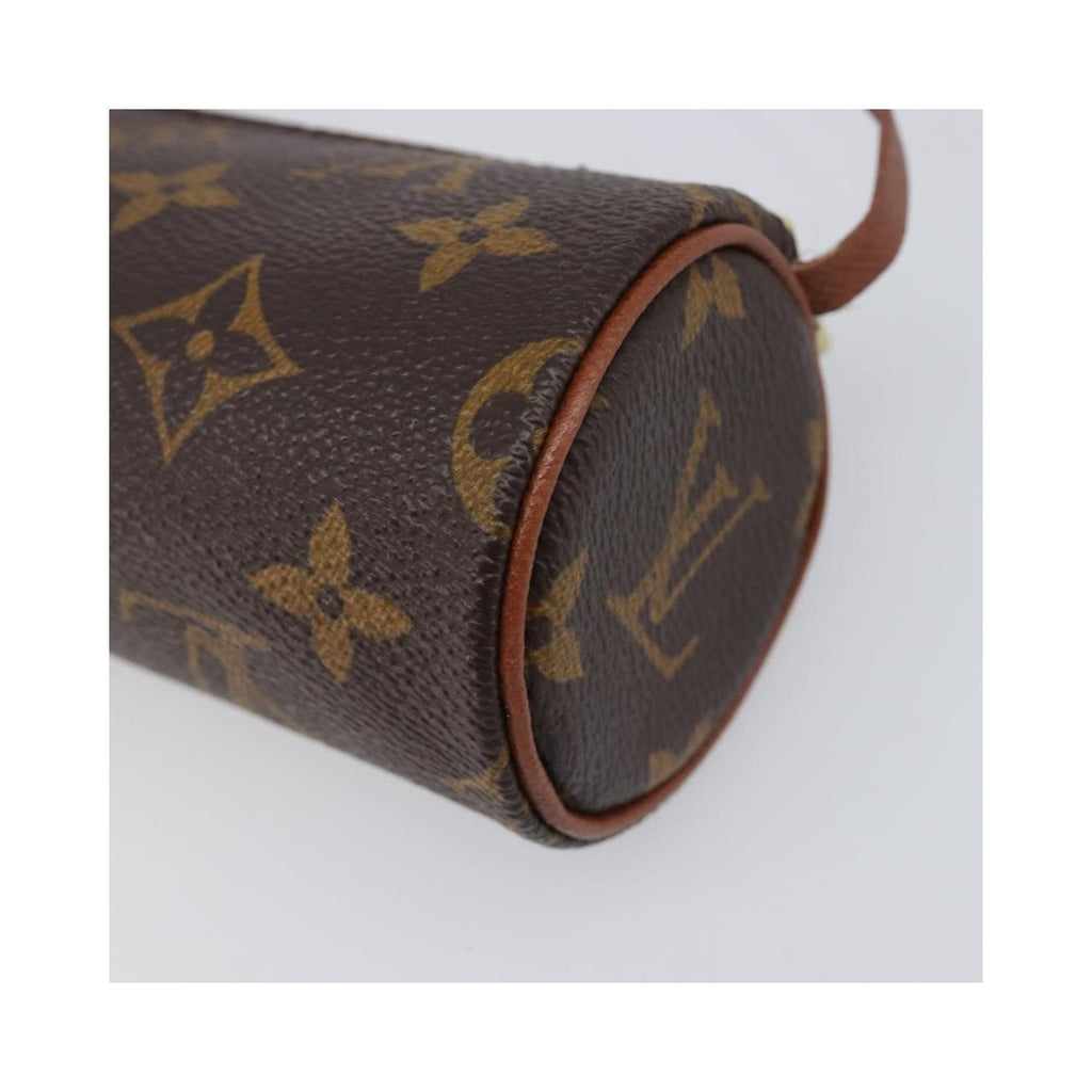 Louis Vuitton - Papillon Pochette Mini Clutch Canvas - Brun