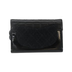 Chanel - Flap Clutch Kuverttaske Læder - Sort