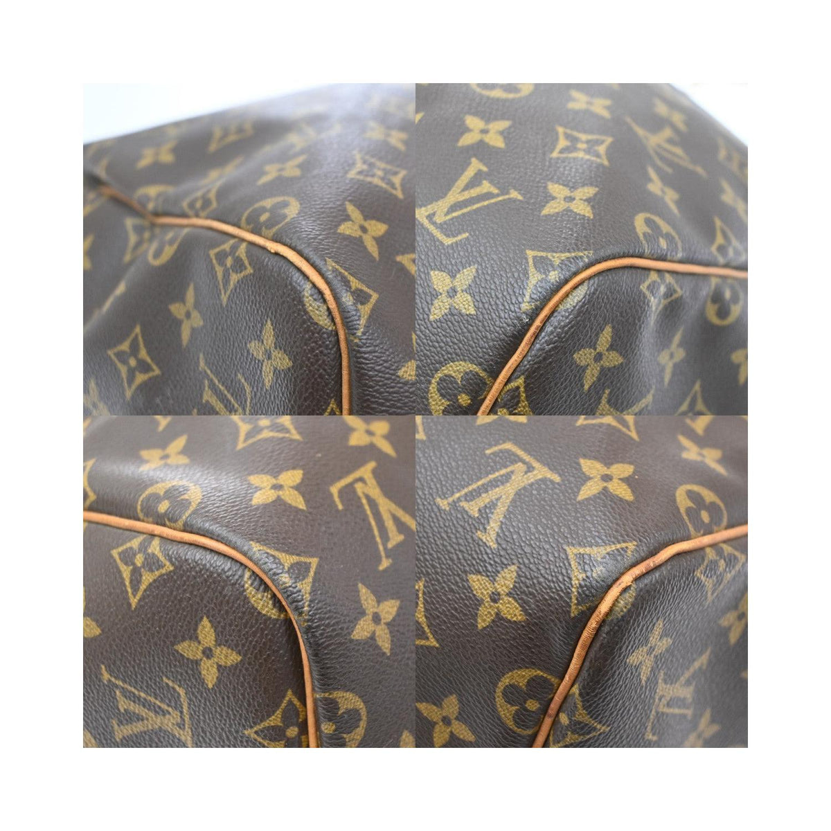 Louis Vuitton - Borsa da viaggio Keepall Bandoulière 55 in pelle - Marrone