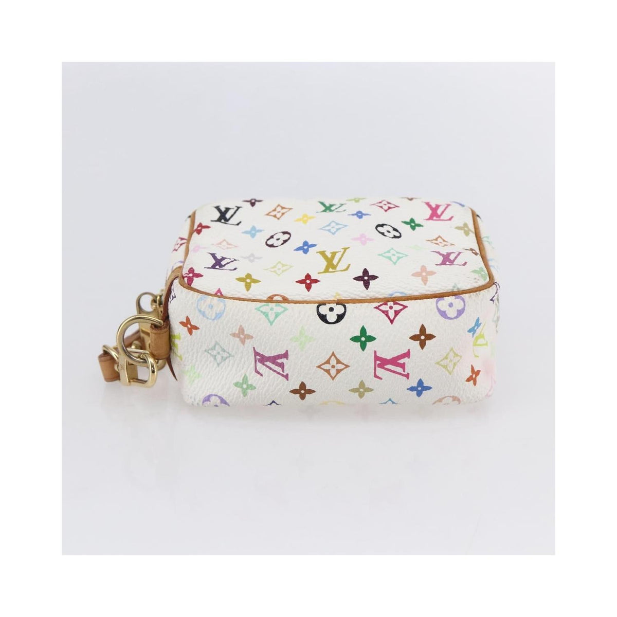 Louis Vuitton – Saszetka Wapity Trousse z płótna – Biała