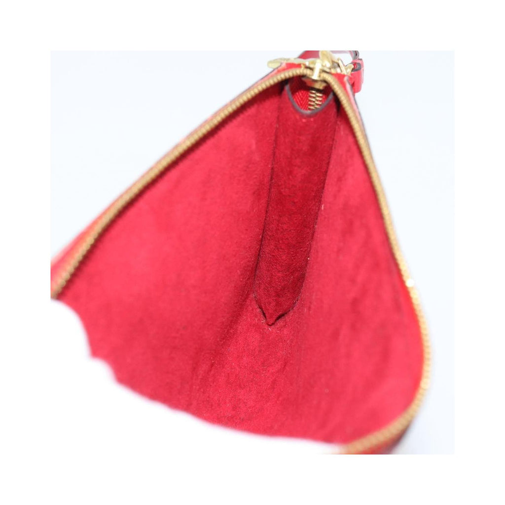 Louis Vuitton - Pochette Pochette Accessoires Medium Cuir - Rouge