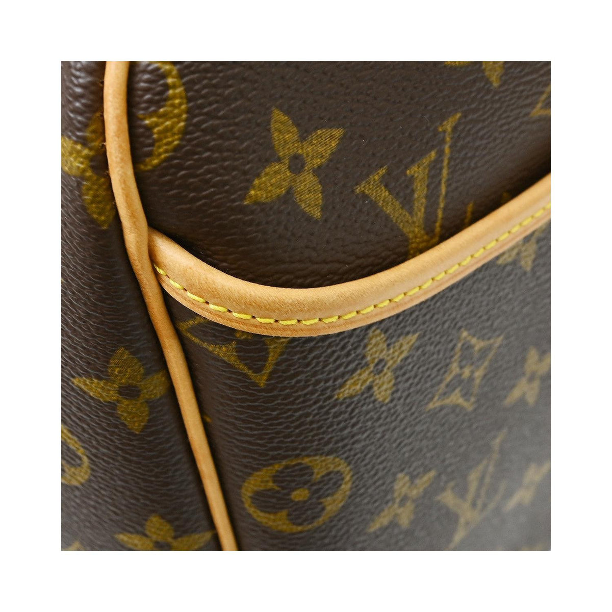 Louis Vuitton – Deauville Mini Handväska i Canvas – Brun