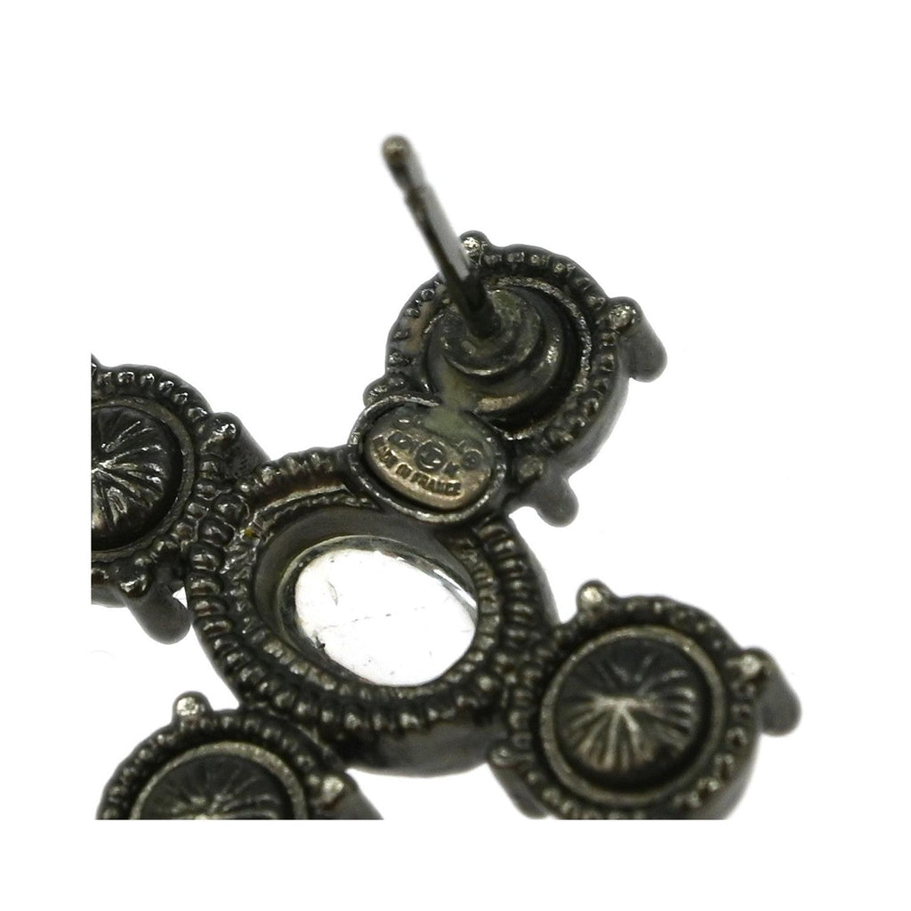 Chanel - Örhängen CC Dangle Silver_Plated - Silver