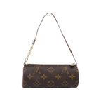 Louis Vuitton - Papillon Pochette Mini Clutch Canvas - Brun