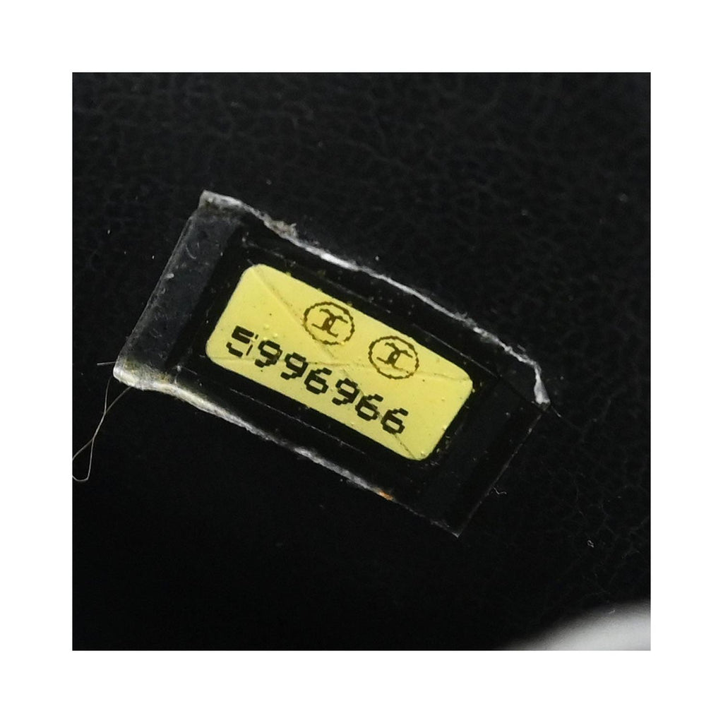 Chanel - Beauty case vintage Timeless piccolo in pelle - Nero