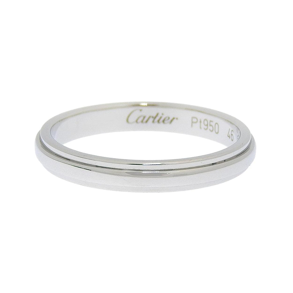 Cartier - Alianza D'Amour de platino - plateado