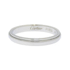 Cartier - Alianza D'Amour de platino - plateado