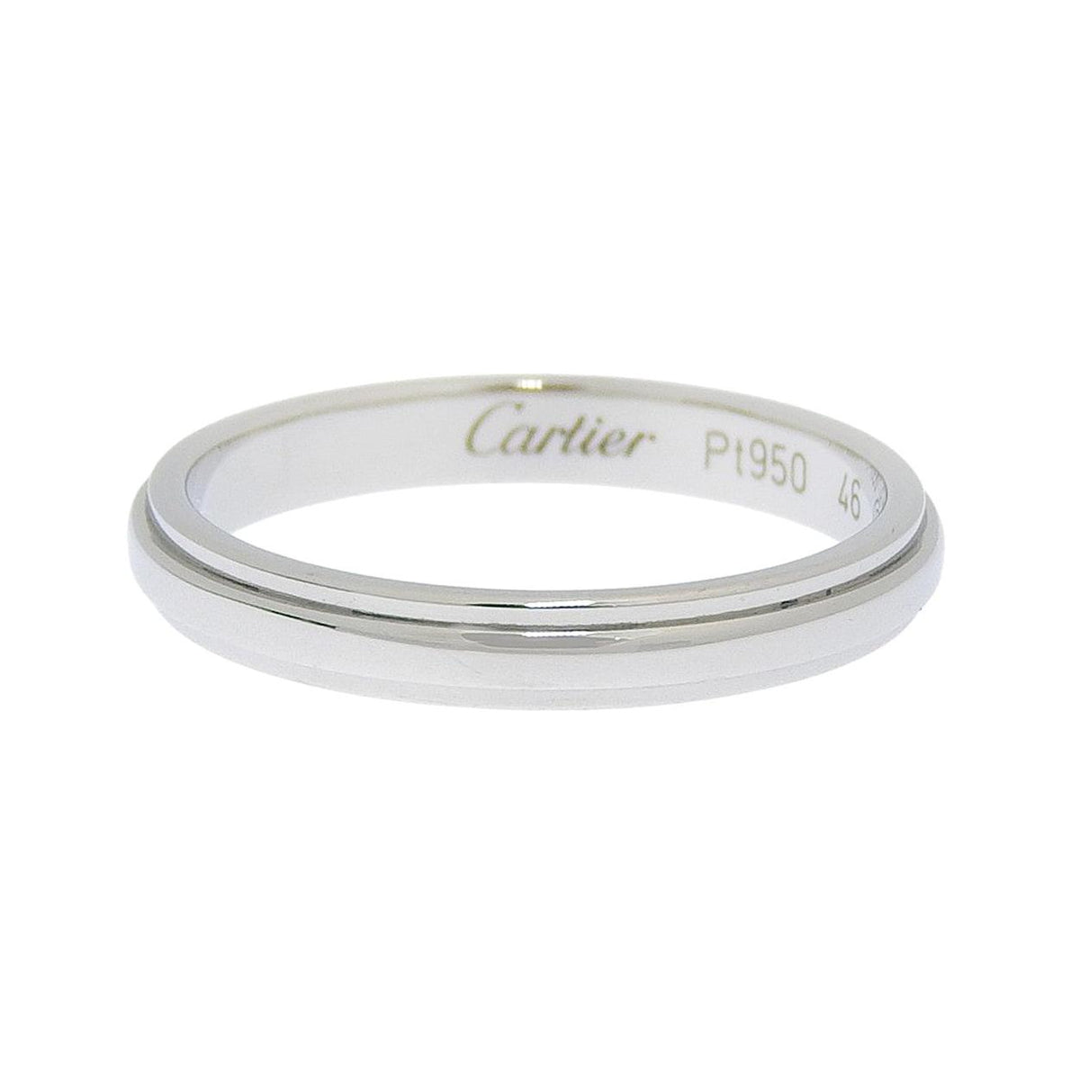 Cartier - Alianza D'Amour de platino - plateado