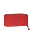 Louis Vuitton - Portfel Portfel Zippy Monogramme Empreinte ze skóry - Czerwony