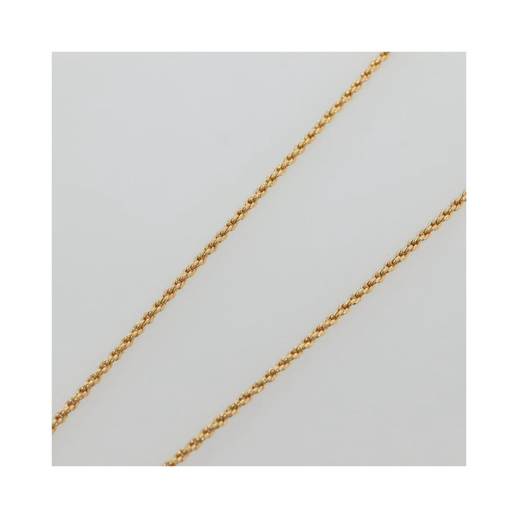 Christian Dior - Smycke Logo Flower Necklace Metall - Guld