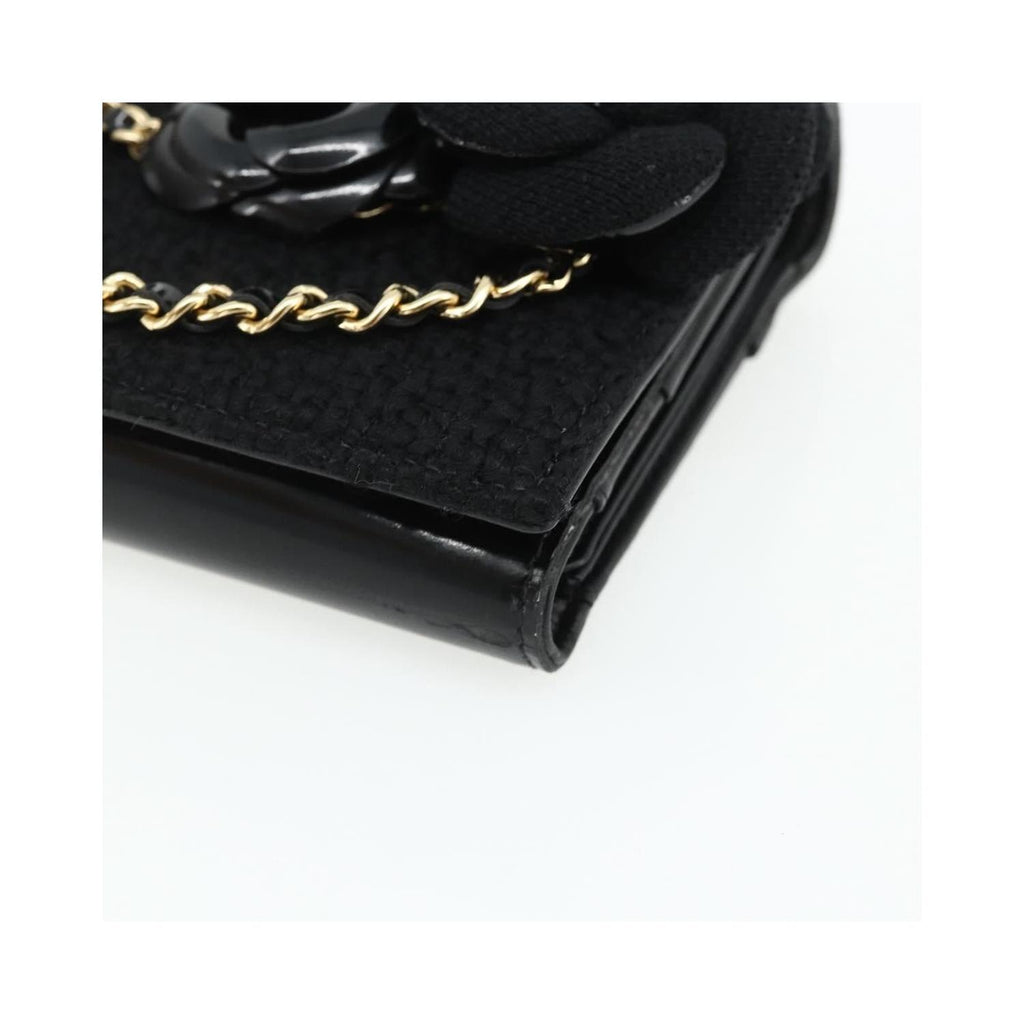 Chanel - Flap Clutch Kuverttaske Læder - Sort
