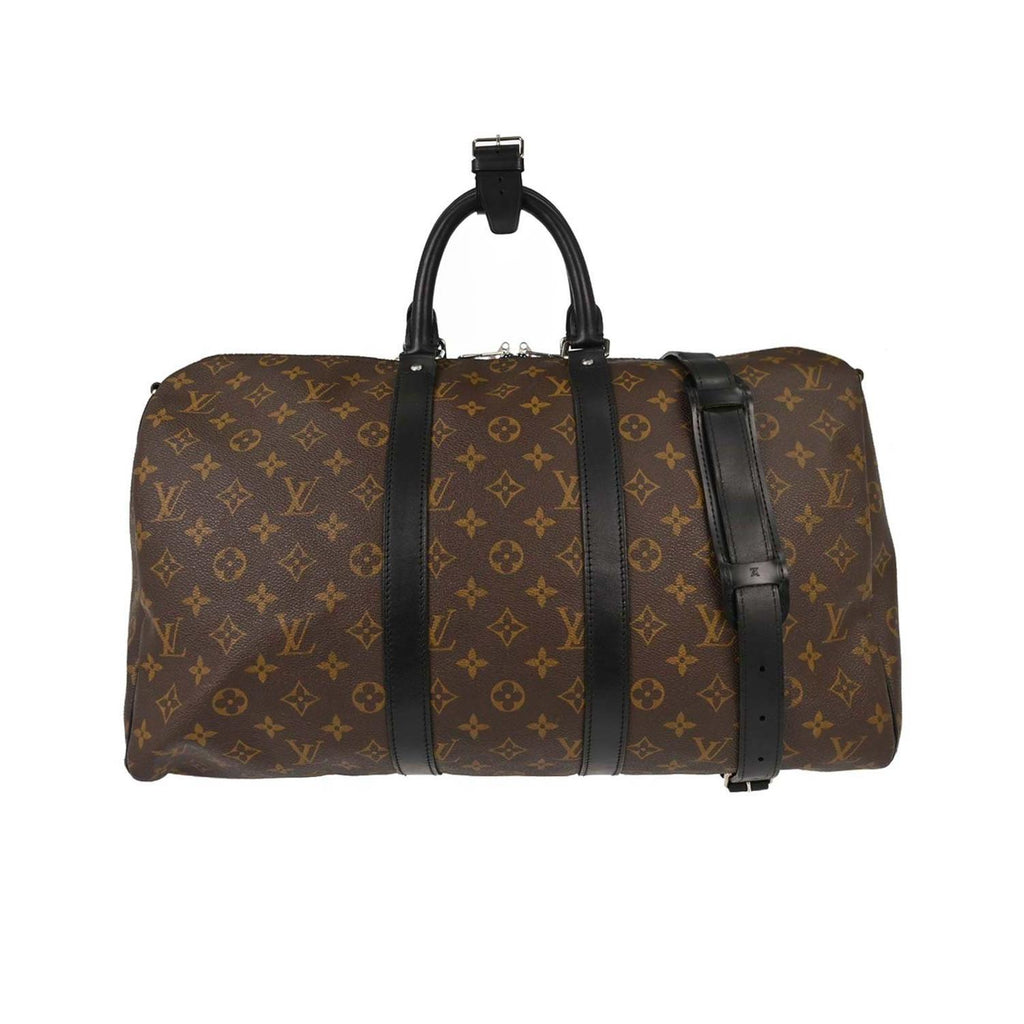Louis Vuitton - Torba Podróżna Keepall Bandoulière 45 Płótno - Brązowa