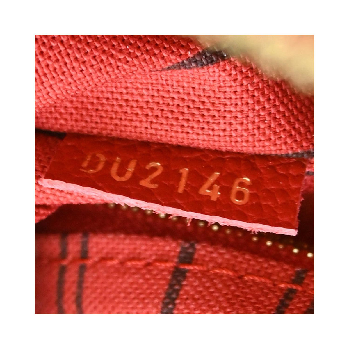 Louis Vuitton – Handväska Speedy Bandouliere Nm 25 Läder – Röd