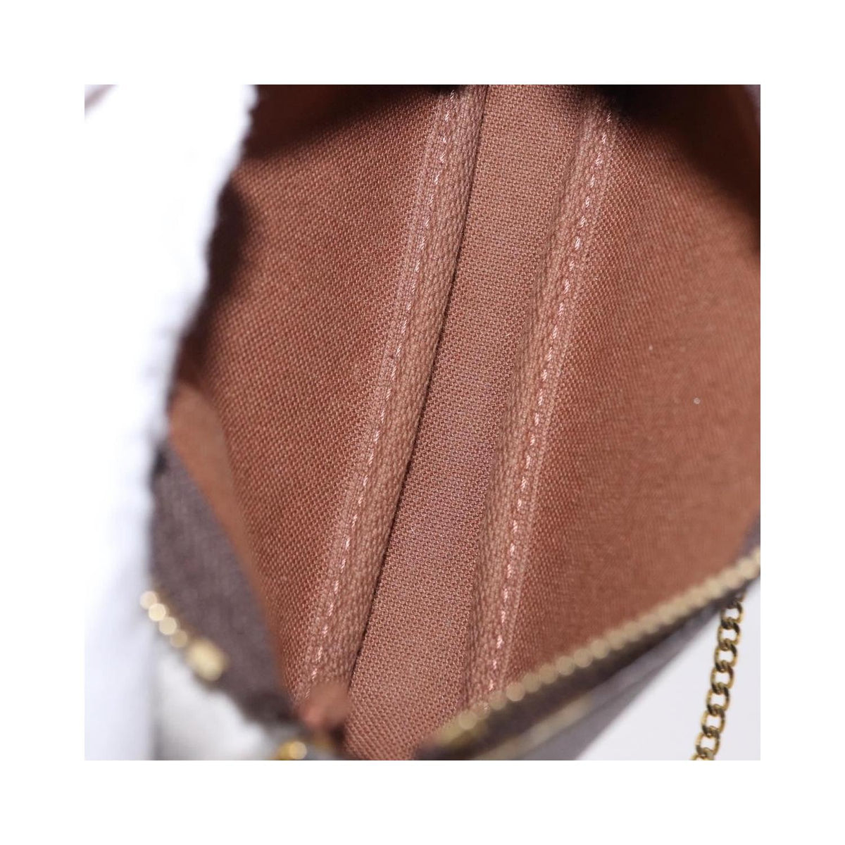 Louis Vuitton - Clutch Mini Pochette Accessoires Mini Canvas - Brun